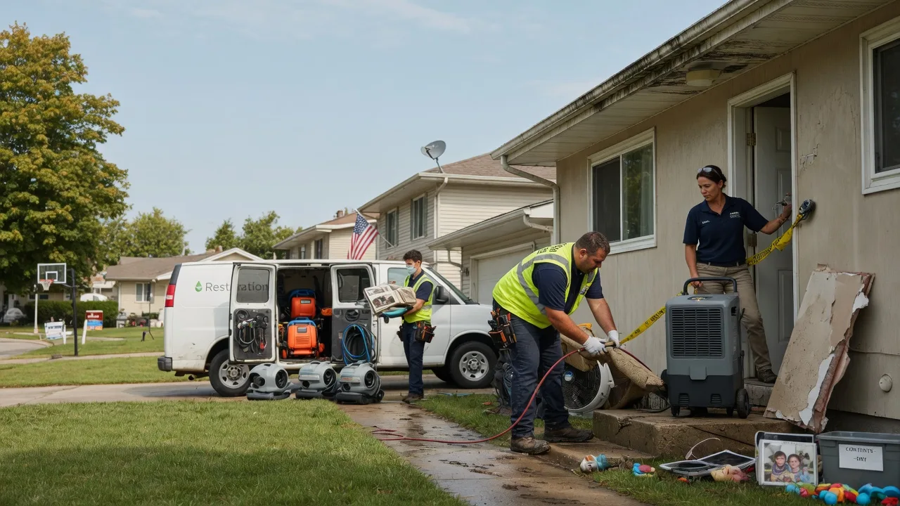 Water Damage Restoration in North Branch, MN near me